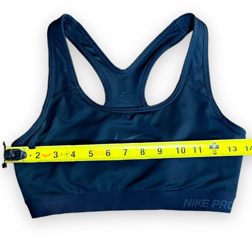 Women’s Nike Black Dri-Fit Sports Bra - Size M - Picture 7 of 7